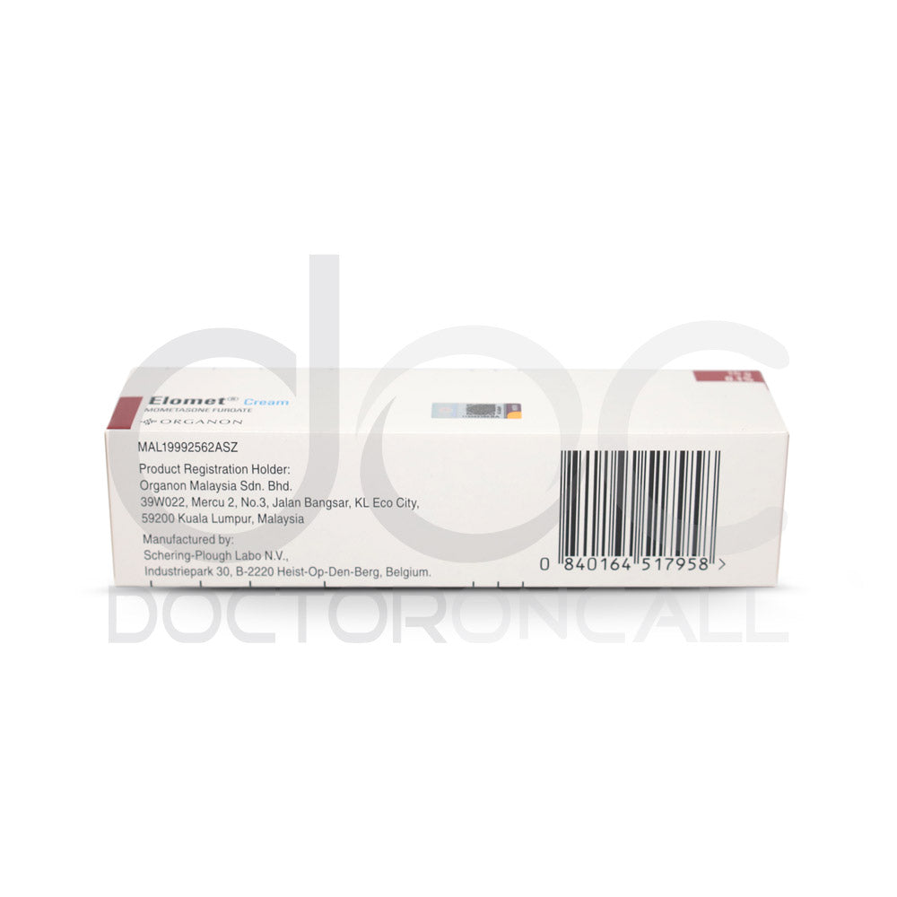 Elomet 0.1% Cream 15g - DoctorOnCall Online Pharmacy