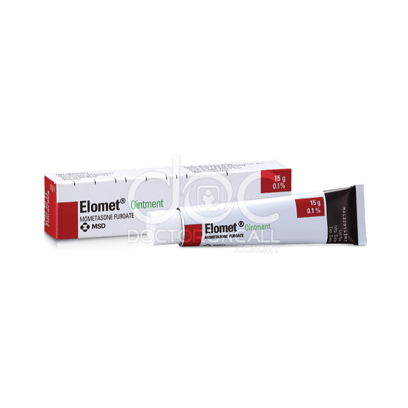 Elomet 0.1% Ointment 15g - DoctorOnCall Online Pharmacy
