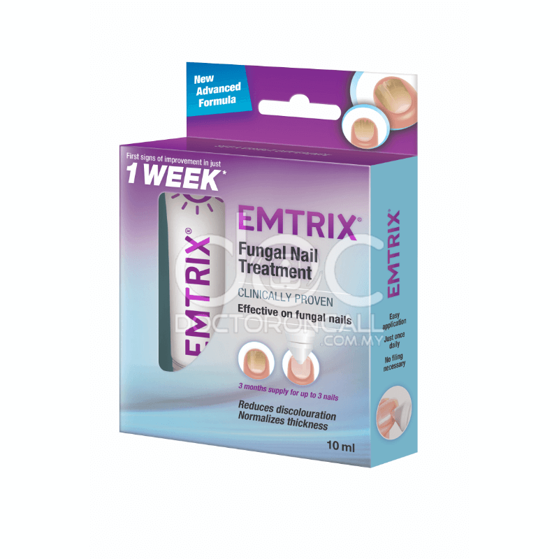 Emtrix Nail Treatment 10ml - DoctorOnCall Online Pharmacy