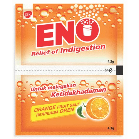 Eno Fruit Salt Sachet 4.3g x2 Regular - DoctorOnCall Online Pharmacy