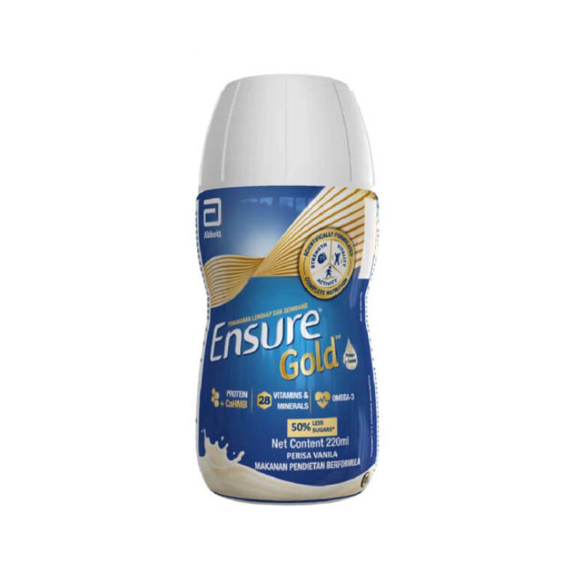 Ensure Gold Ready To Drink (Vanilla) 220ml - DoctorOnCall Farmasi Online