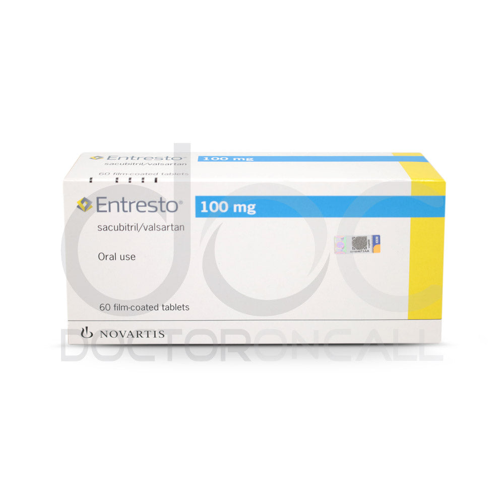 Entresto 100mg Tablet 60s - DoctorOnCall Online Pharmacy