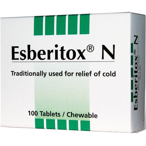 Esberitox N Chewable Tablet 20s (strip) - DoctorOnCall Online Pharmacy