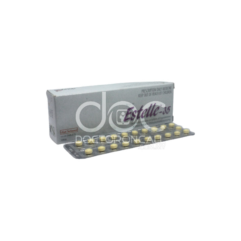 Estelle-35 Tablet 21s - DoctorOnCall Farmasi Online