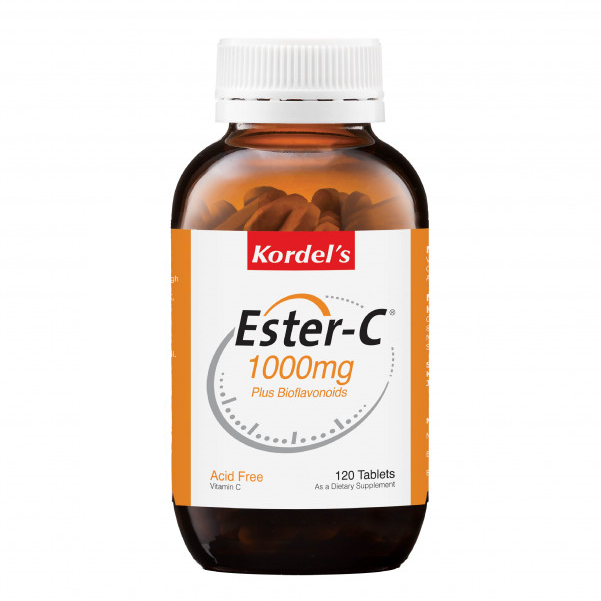 Kordel Bio Ester C 1000mg Tablet - 120s - DoctorOnCall Farmasi Online