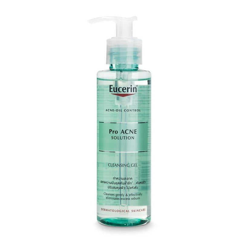 Eucerin ProAcne Solution Cleansing Gel 400ml - DoctorOnCall Online Pharmacy