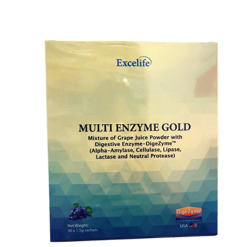 Excelife Multi Enzyme Gold 30s - DoctorOnCall Online Pharmacy