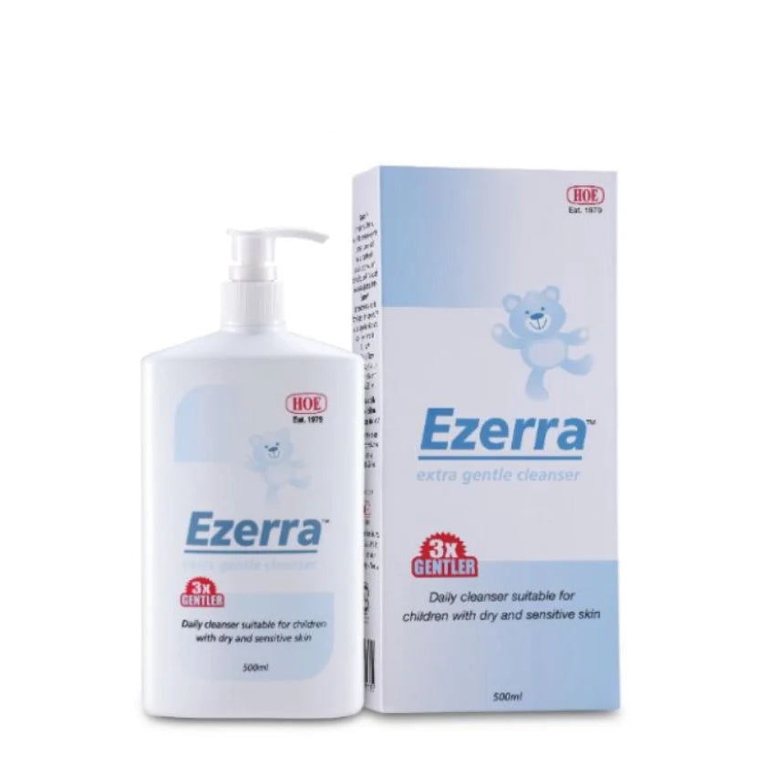 HOE Ezerra Extra Gentle Cleanser 500ml - DoctorOnCall Farmasi Online