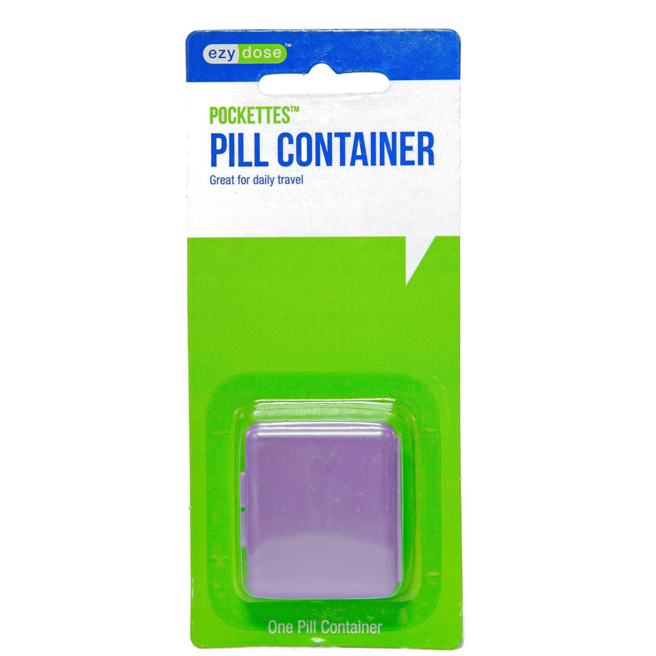 Ezy Dose Pockettes Pill Container 1s - DoctorOnCall Online Pharmacy