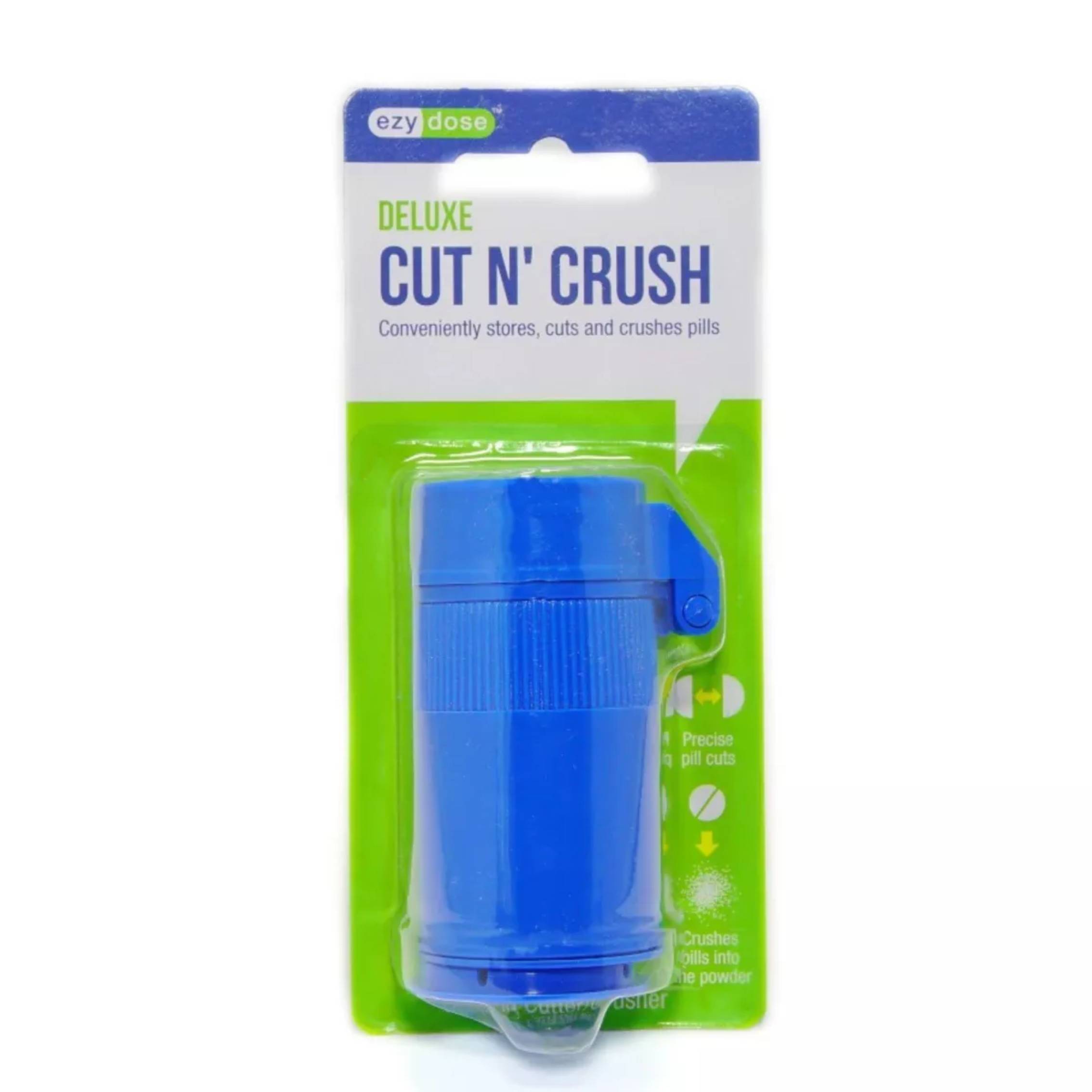 Ezy Dose Ultra Fine Cut N' Crush Pill Crusher 1s - DoctorOnCall Online Pharmacy
