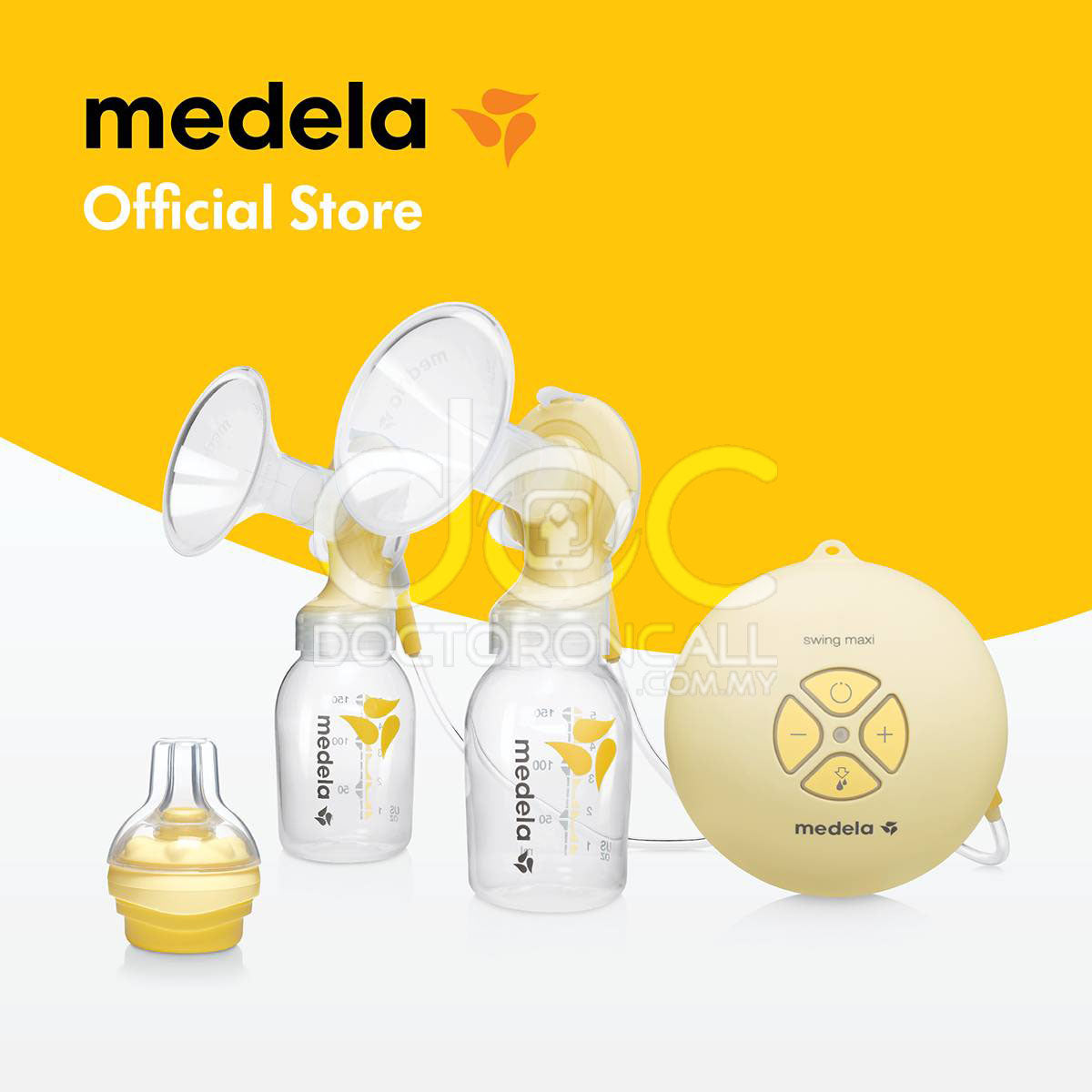 Buy Medela Swing Maxi Double Electric Breast Pump 1s - DoctorOnCall