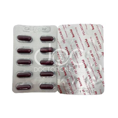 Felxicam 20mg Tablet 100s - DoctorOnCall Online Pharmacy