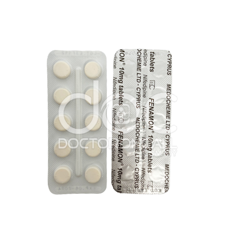 Fenamon 10mg Tablet 10s (strip) - DoctorOnCall Online Pharmacy