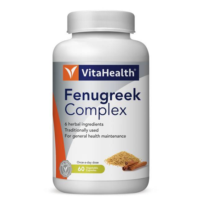 VitaHealth Fenugreek + Cinnamon Complex Capsule 60s x2 - DoctorOnCall Online Pharmacy