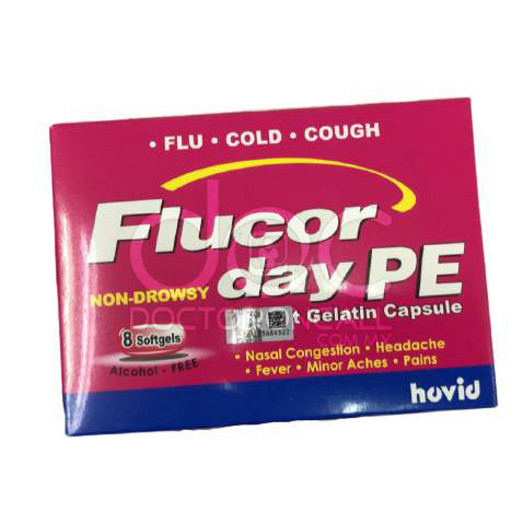 Flucor Day PE Softgel Capsule 8s - DoctorOnCall Online Pharmacy