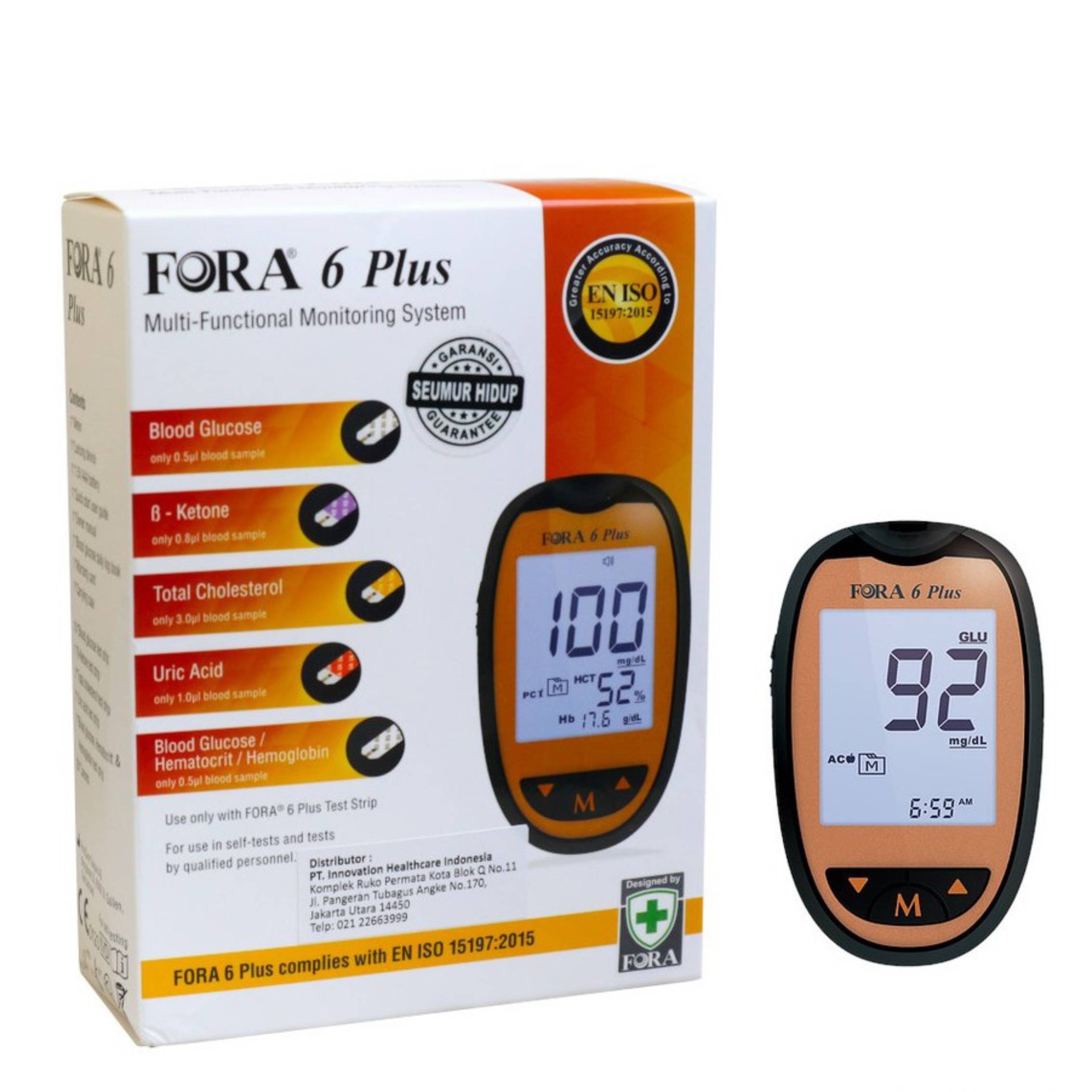 Fora 6 Plus Multi-Functional Monitoring System 1s - DoctorOnCall Farmasi Online