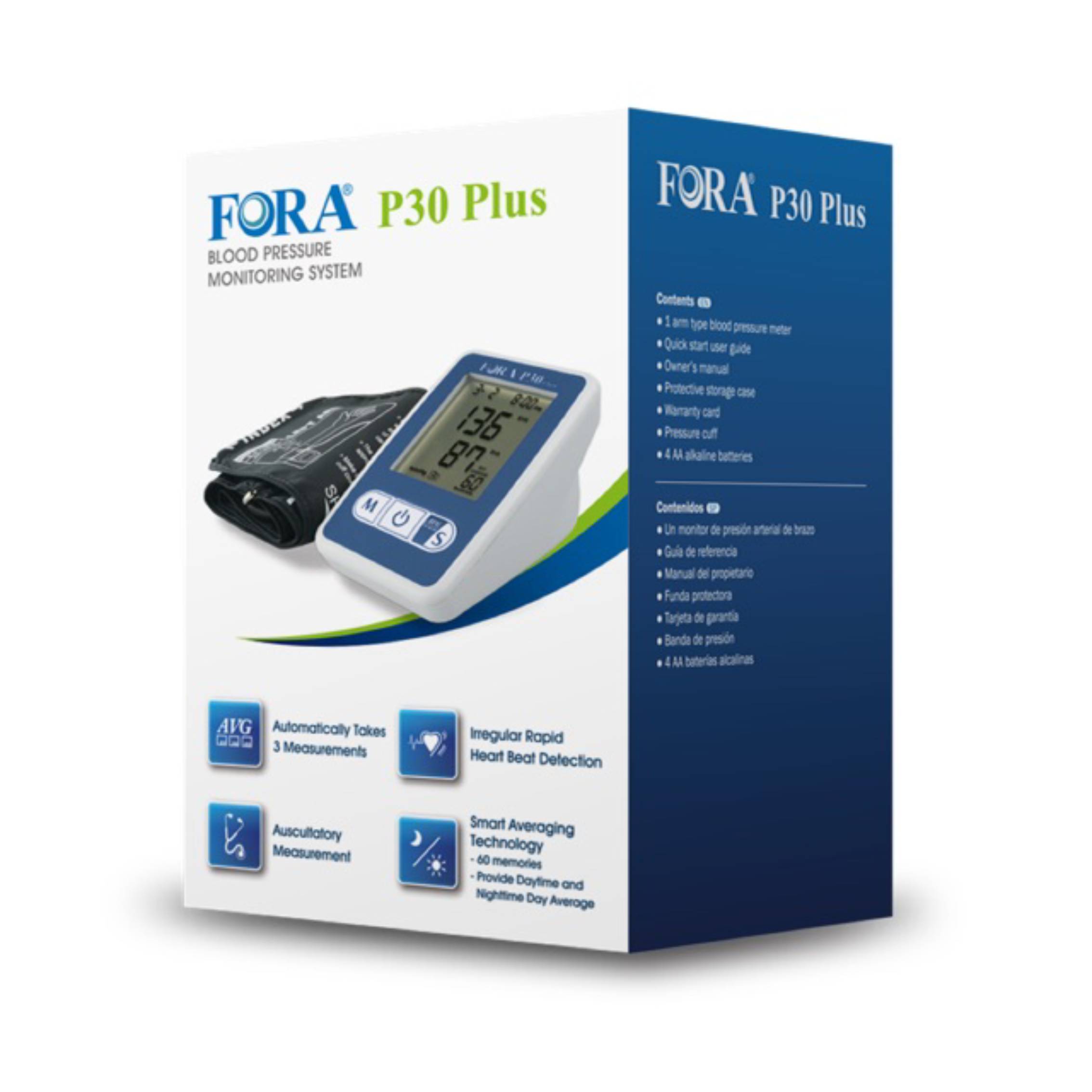 Fora Blood Pressure Monitoring System (P30 Plus) 1s - DoctorOnCall Online Pharmacy