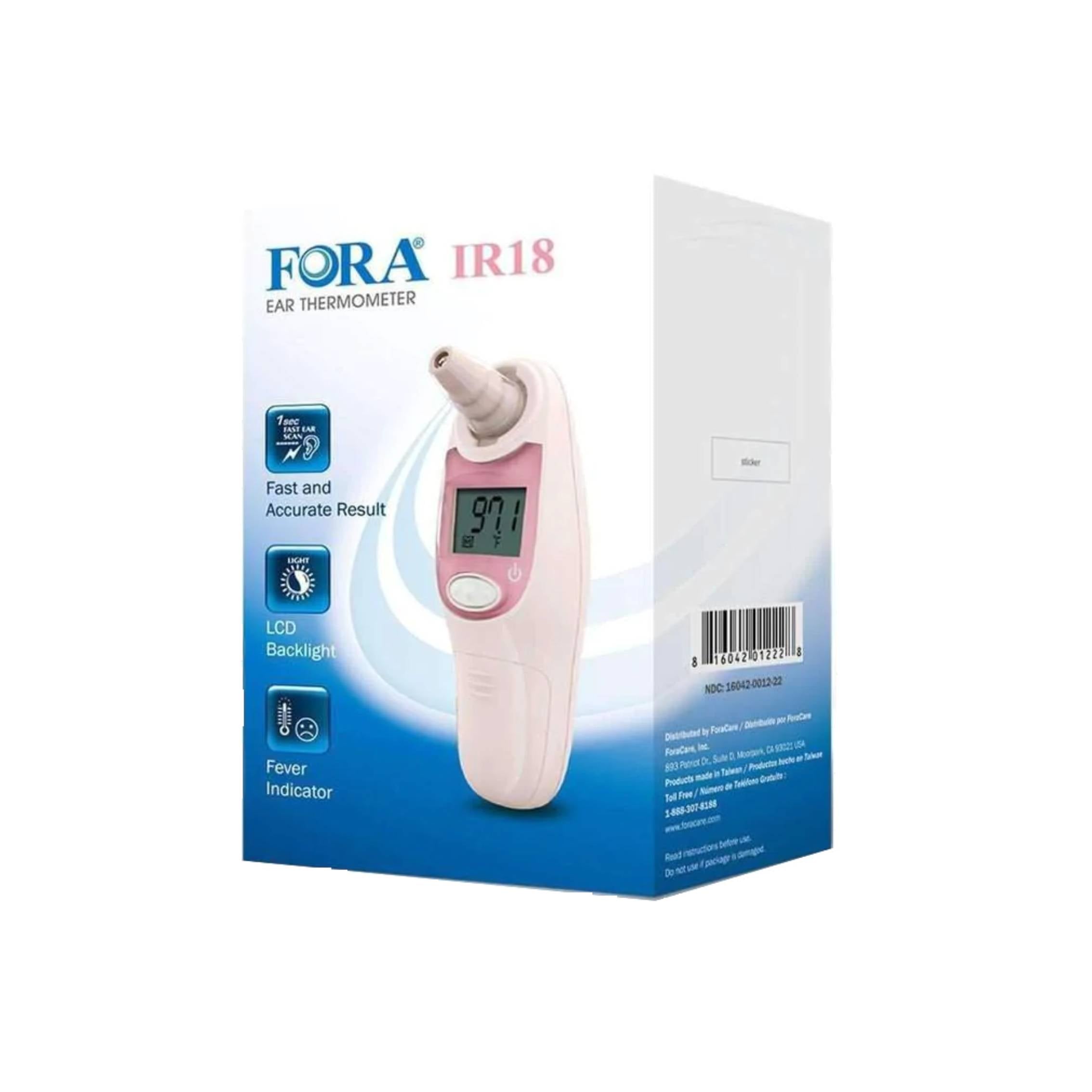 Fora Ear Thermometer (IR18) 1s - DoctorOnCall Online Pharmacy