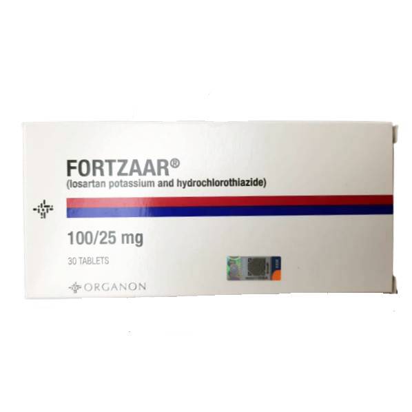 Fortzaar 100mg/25mg tablet 30s - DoctorOnCall Online Pharmacy