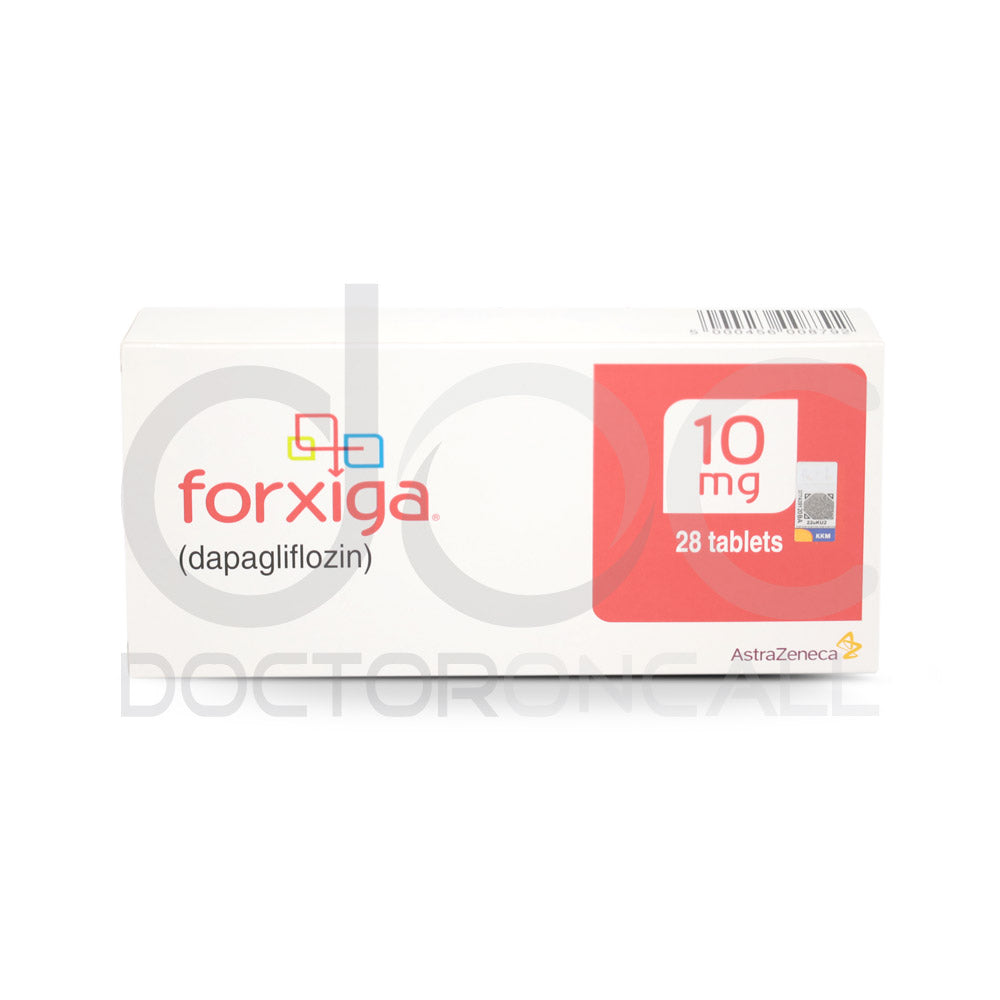 Forxiga 10mg Tablet 14s (strip) - DoctorOnCall Farmasi Online
