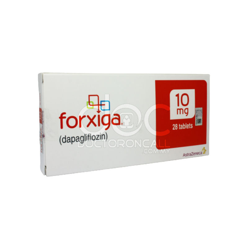 Forxiga 10mg Tablet 14s (strip) - DoctorOnCall Online Pharmacy