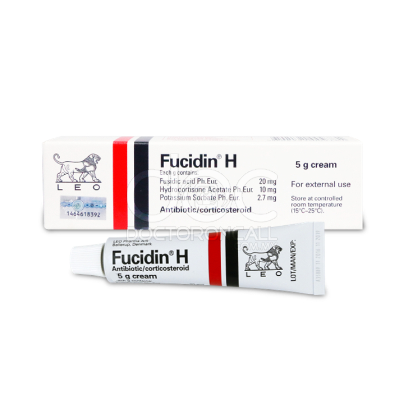 Fucidin H Cream 5g - DoctorOnCall Online Pharmacy