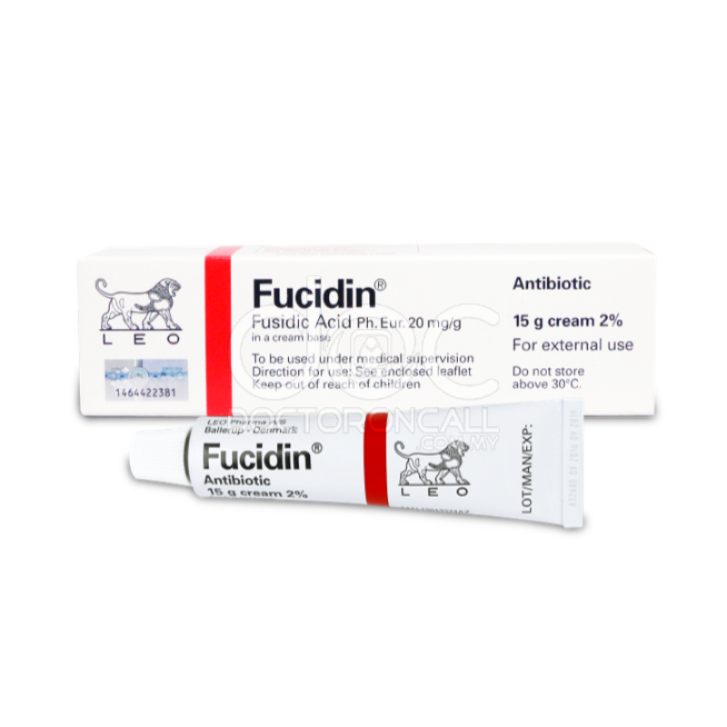 Fucidin 2% Cream - 15g - DoctorOnCall Online Pharmacy