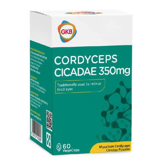 GKB Cordyceps Cicadae Vegecap 60s - DoctorOnCall Farmasi Online