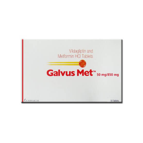 Galvus Met 50/850mg Tablet 10s (strip) - DoctorOnCall Online Pharmacy
