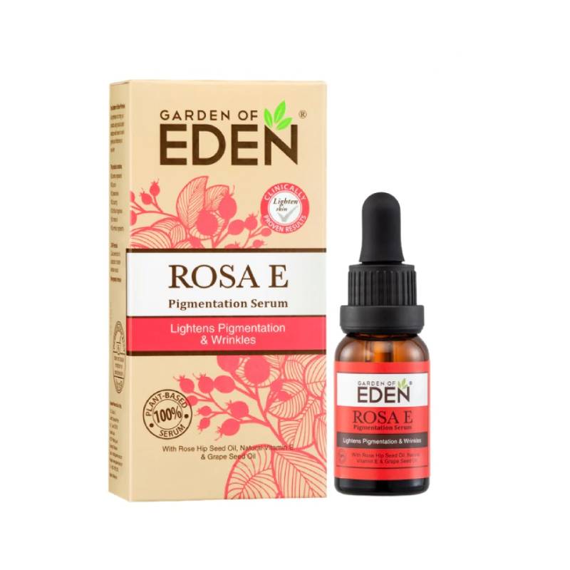 Garden of Eden Rosa E Pigmentation Serum 15ml - DoctorOnCall Online Pharmacy