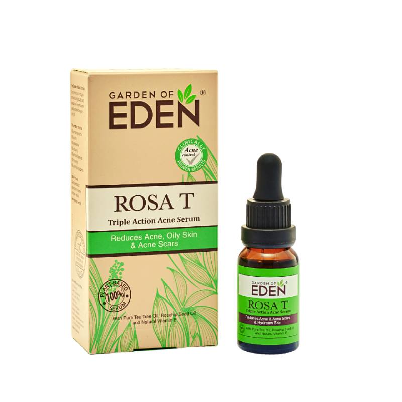 Garden of Eden Rosa T Triple Action Acne Serum 15ml - DoctorOnCall Farmasi Online