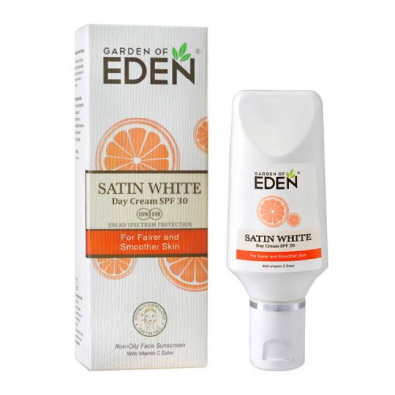Garden of Eden Satin White SPF30 Day Cream 40g - DoctorOnCall Online Pharmacy