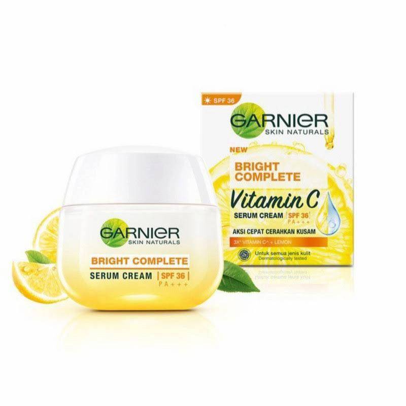 Garnier Bright Complete SPF36 Serum Day Cream 50ml - DoctorOnCall Farmasi Online