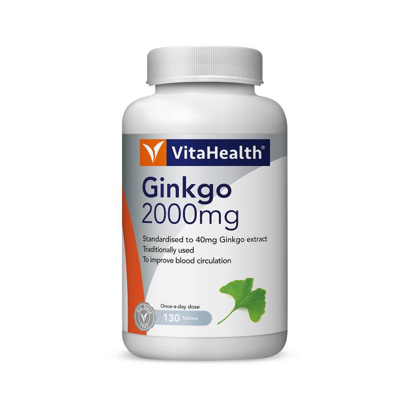 VitaHealth Ginkgo 2000 Tablet 130s x2 - DoctorOnCall Farmasi Online