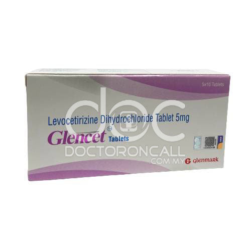 Glencet 5mg Tablet - 10s (strip) - DoctorOnCall Online Pharmacy