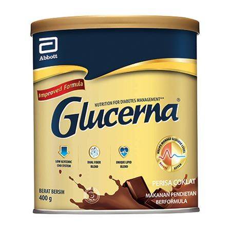 Glucerna Gold Complete Nutrition (Chocolate) 850g - DoctorOnCall Farmasi Online