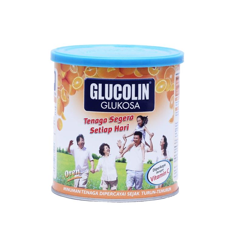 Glucolin Glucose Energy Drink 420g Blackcurrant - DoctorOnCall Farmasi Online