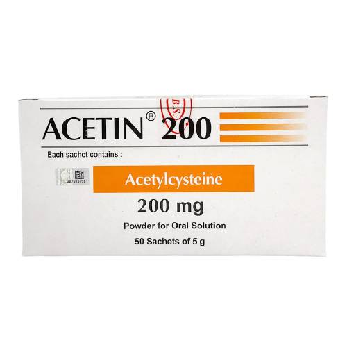 Acetin Sachet 5g x50 - DoctorOnCall Farmasi Online