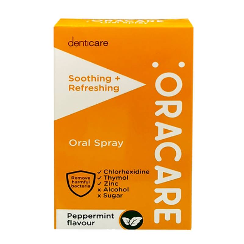 HLP Denticare Oracare Oral Spray Peppermint Flavour 15ml - DoctorOnCall Online Pharmacy
