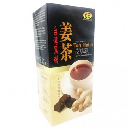 Hei Hwang Taiwan Black Sugar Ginger Tea 22g x10 - DoctorOnCall Farmasi Online
