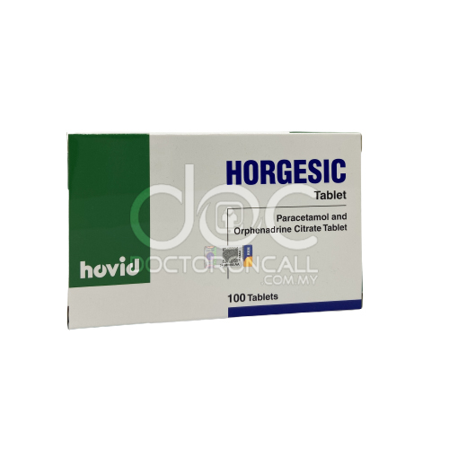 Horgesic Tablet 10s (strip) - DoctorOnCall Farmasi Online