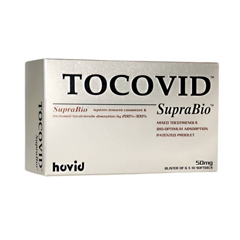 Hovid Tocovid Suprabio 50mg Softgel 60s - DoctorOnCall Farmasi Online