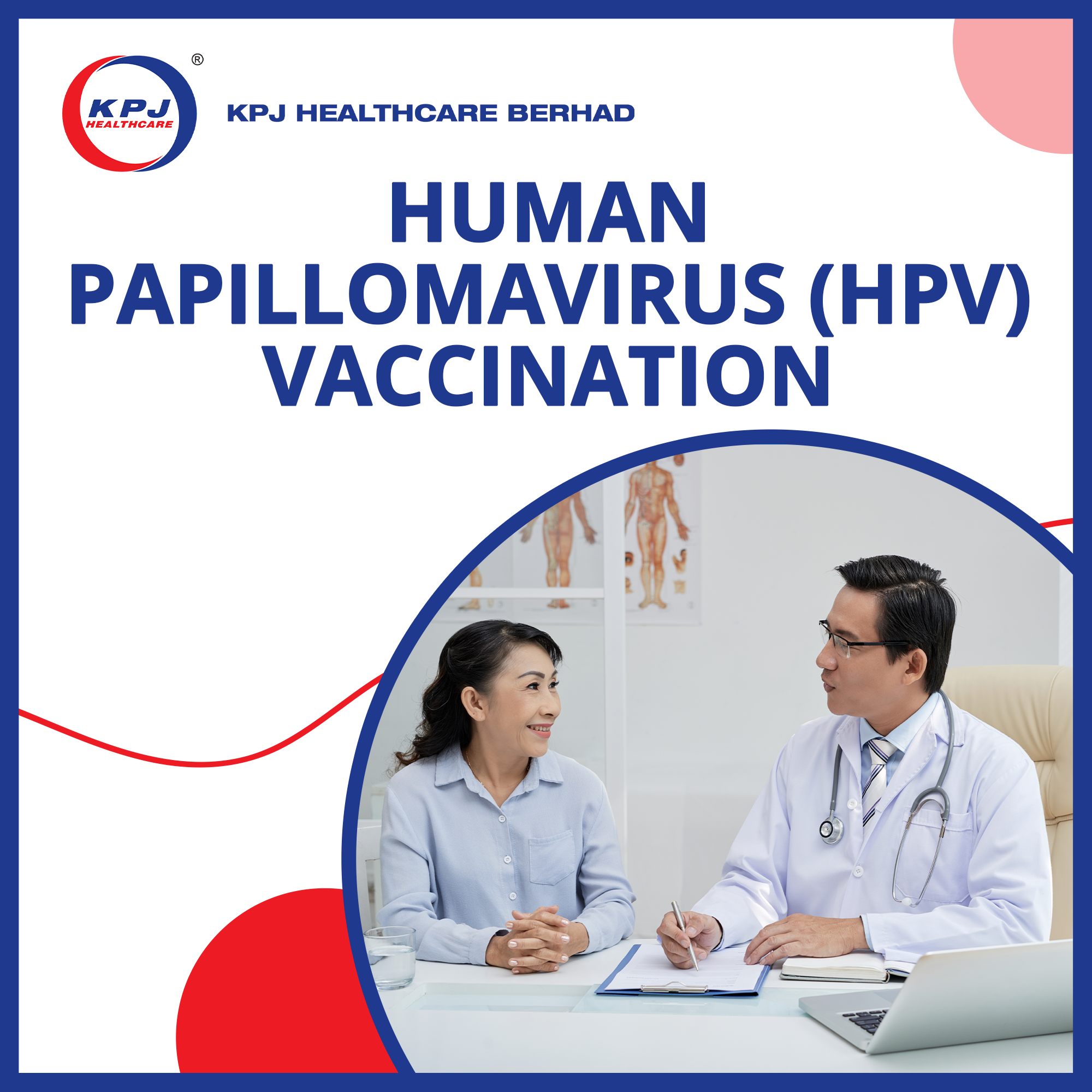 KPJ ACC Kinrara - Human Papillomavirus (HPV) Vaccination (3 doses) - 1 pax - DoctorOnCall Online Pharmacy