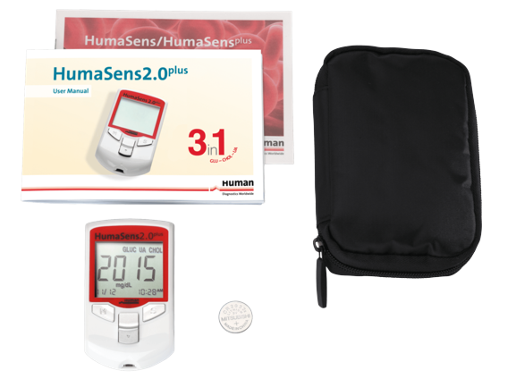 Humasens 2.0 Plus Uric Acid Test Strip 25s - DoctorOnCall Farmasi Online