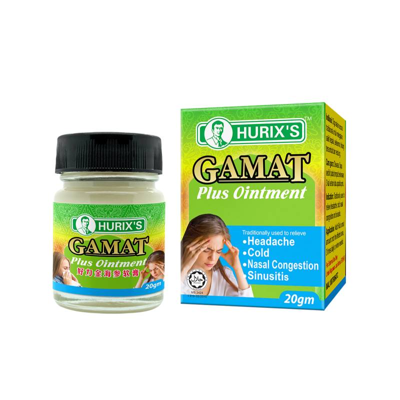 Hurix's Gamat Plus Ointment 20g - DoctorOnCall Farmasi Online