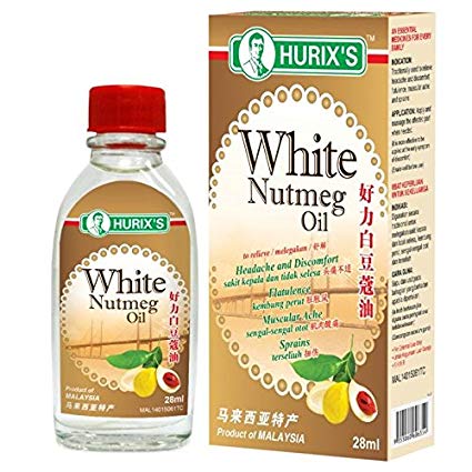 Hurixs White Nutmeg Oil 28ml - DoctorOnCall Online Pharmacy