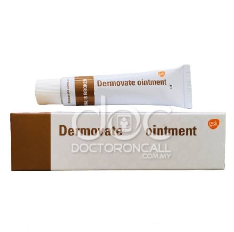 Dermovate 0.05% Ointment 15g - DoctorOnCall Farmasi Online