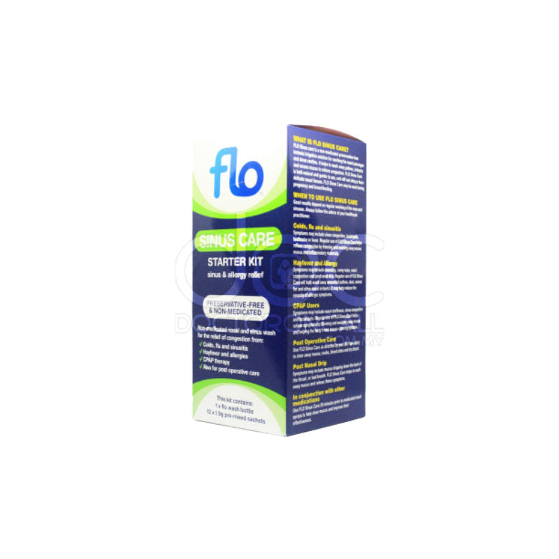 Flo Sinus Nasal Care Starter Kit 12s - DoctorOnCall Online Pharmacy