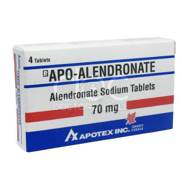 Apo-Alendronate 70mg Tablet 4s - DoctorOnCall Online Pharmacy