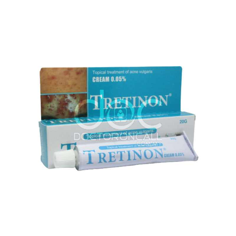 Tretinon 0.05% Cream 20g - DoctorOnCall Online Pharmacy